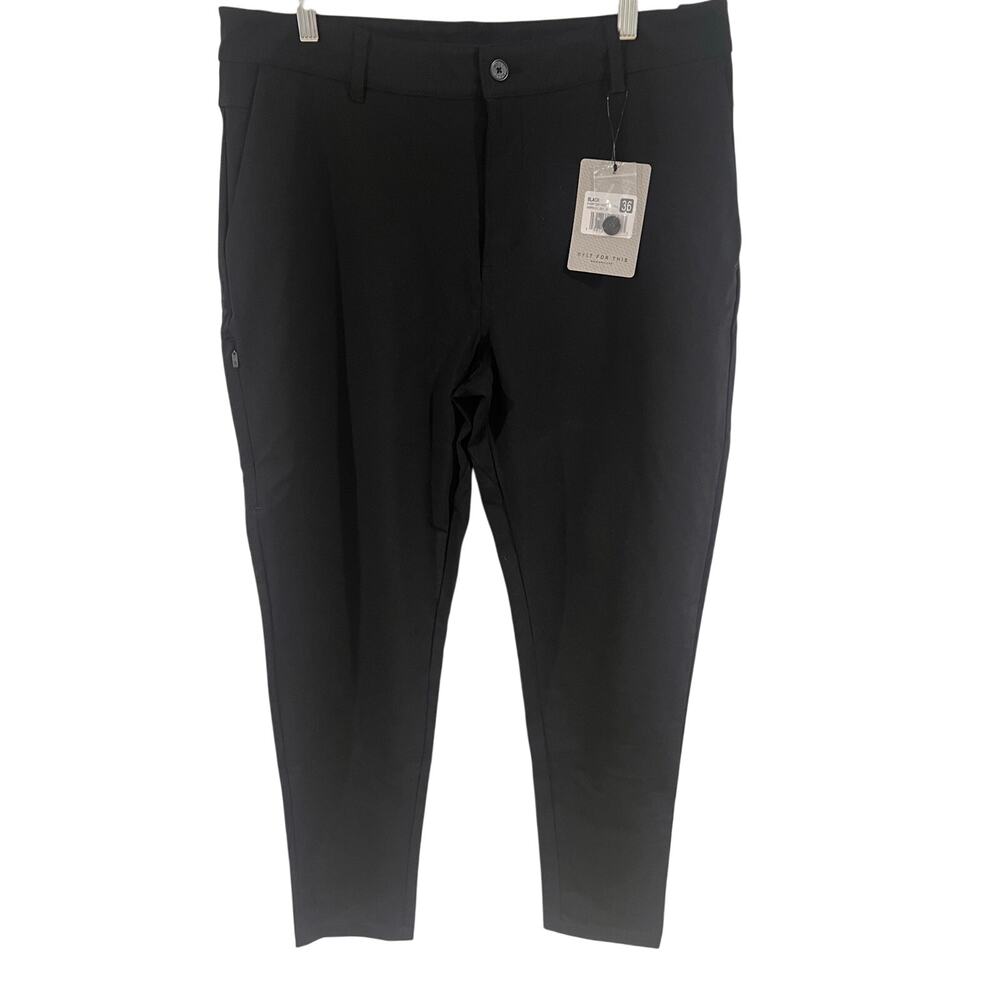 BYLT Everyday Pant 2.0 Black 34x36 Premium Basics Stretch Performance New